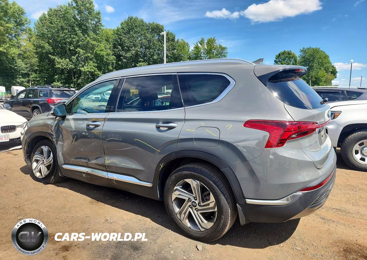 2022 Hyundai Santa Fe Sel VIN:5NMS6DAJ9NH424080 - 2