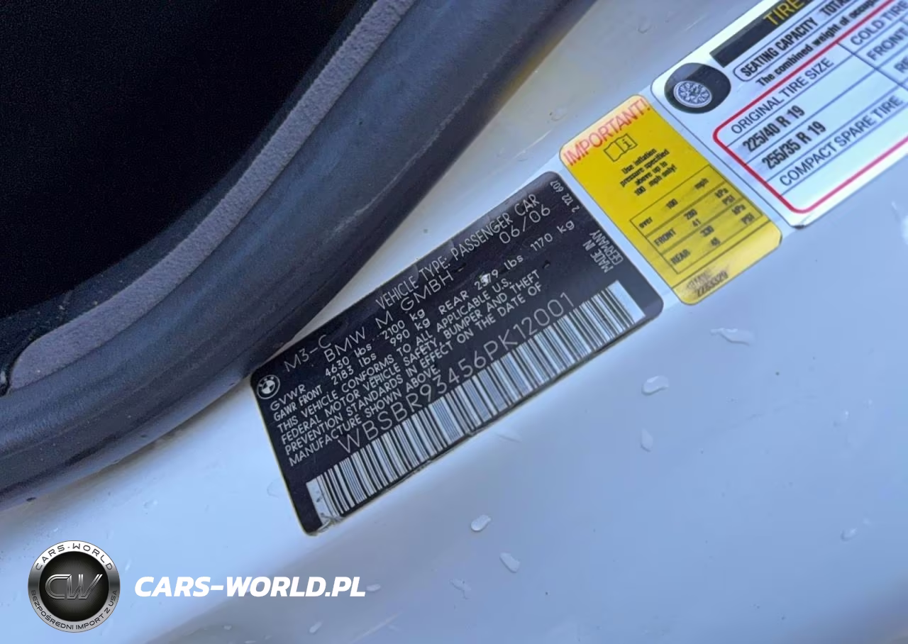 2006 BMW M3 VIN:WBSBR93456PK12001 - 10