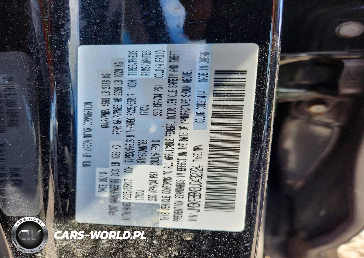 2018 Mazda Cx-5 Sport VIN:JM3KFBBM3J0432724 - 14