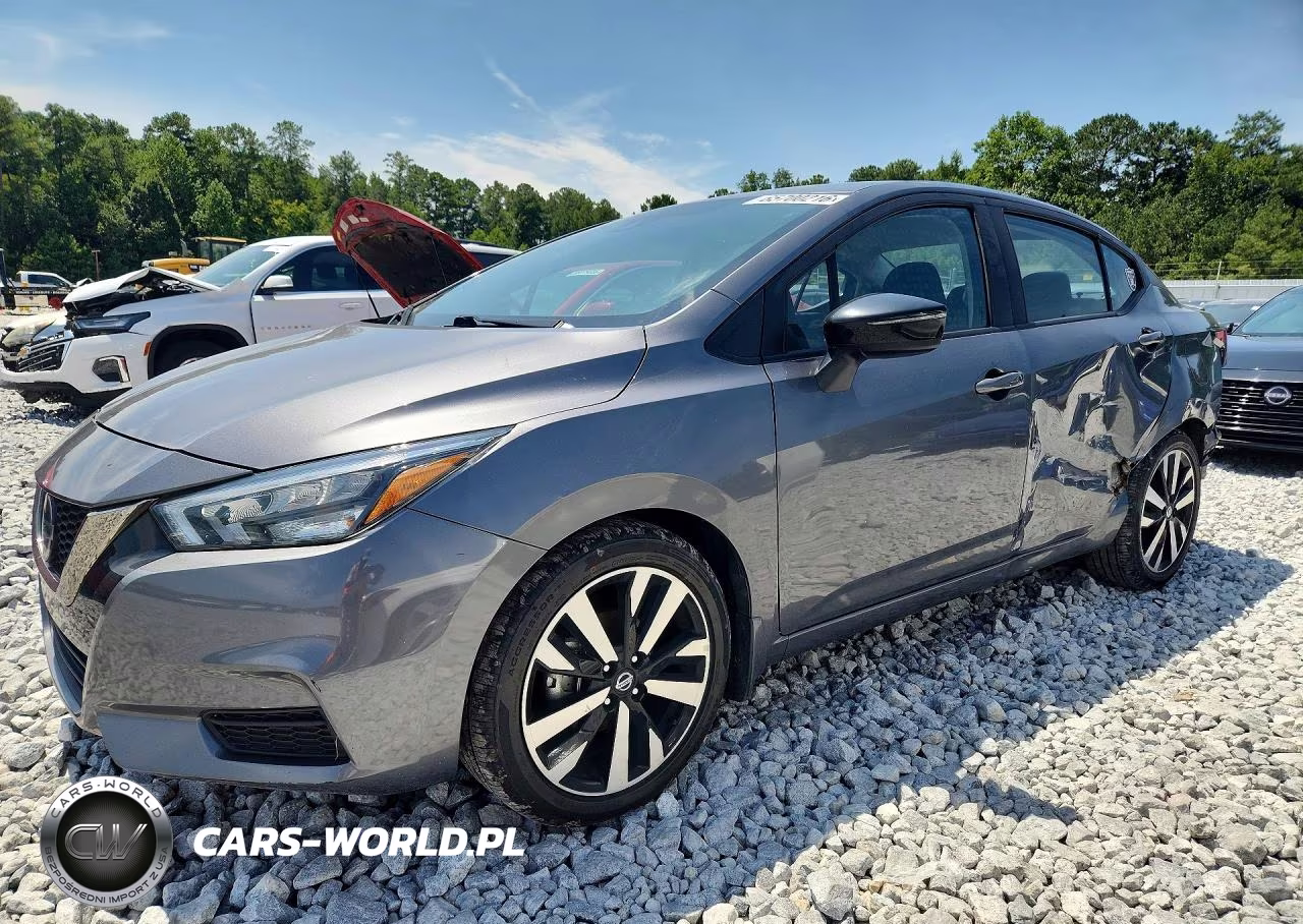2022 Nissan Versa Sr VIN:3N1CN8FV2NL821601 - 1