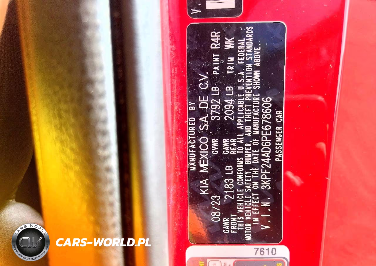 2023 Kia Forte Lxs VIN:3KPF24AD6PE678606 - 12