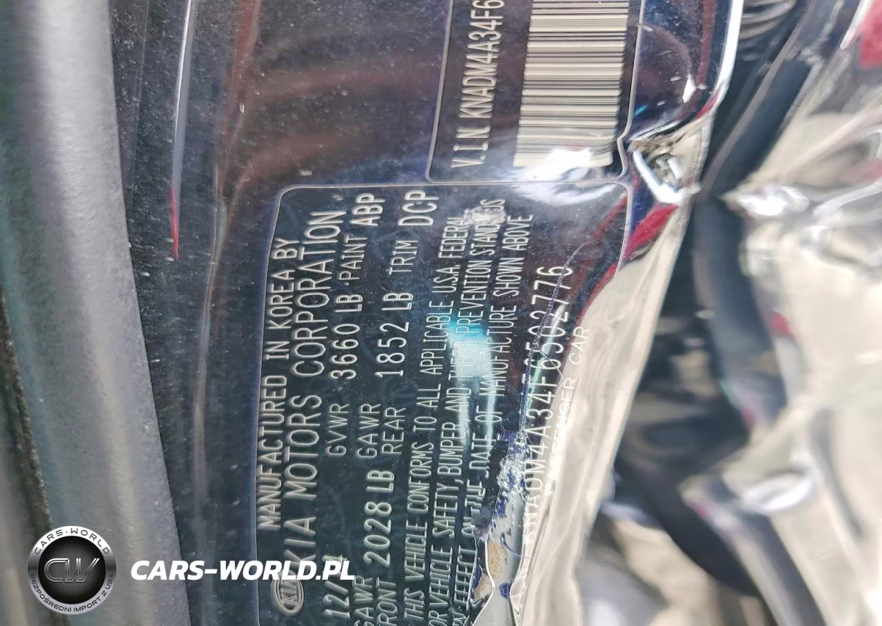 2015 Kia Rio Lx VIN:KNADM4A34F6502776 - 12