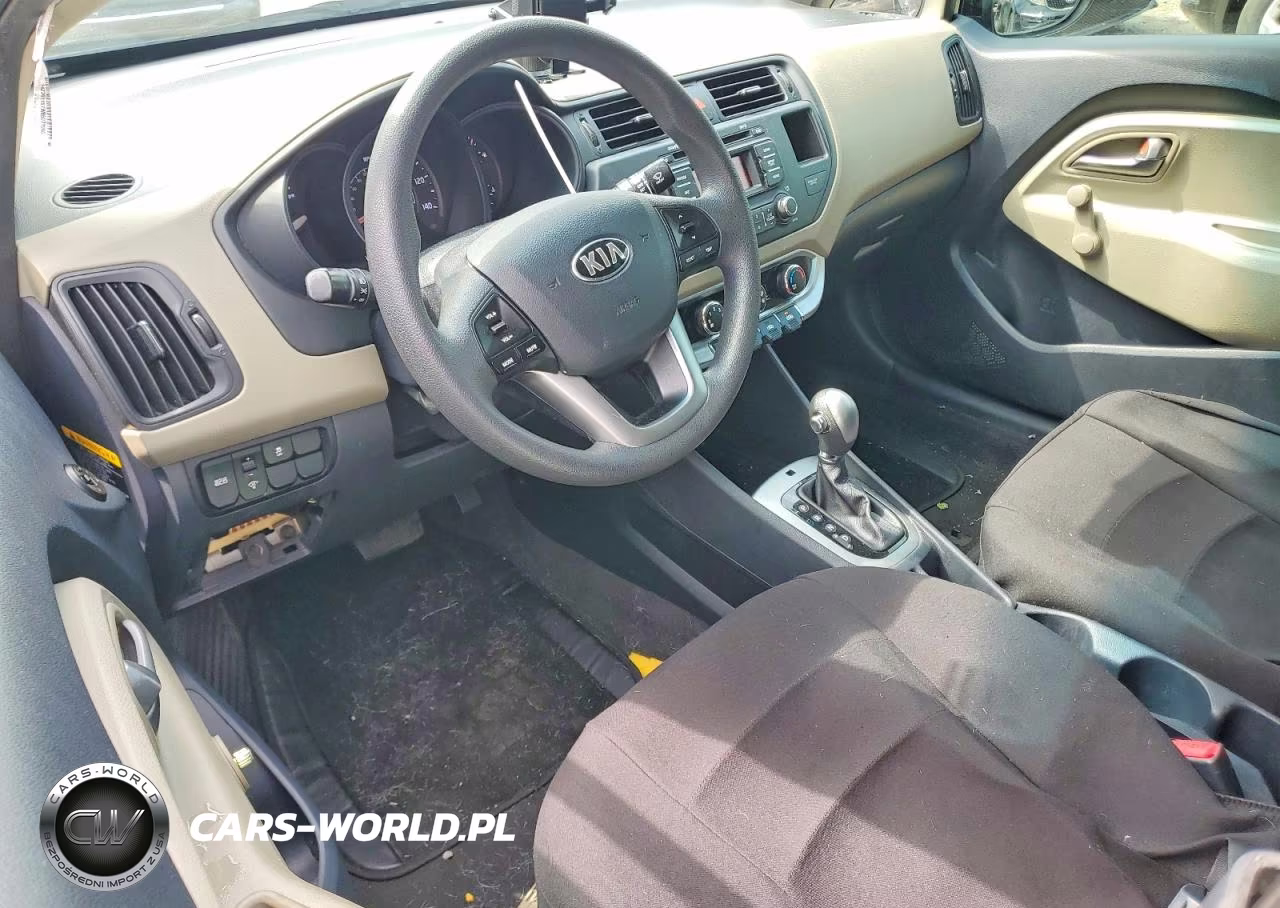 2015 Kia Rio Lx VIN:KNADM4A34F6502776 - 8