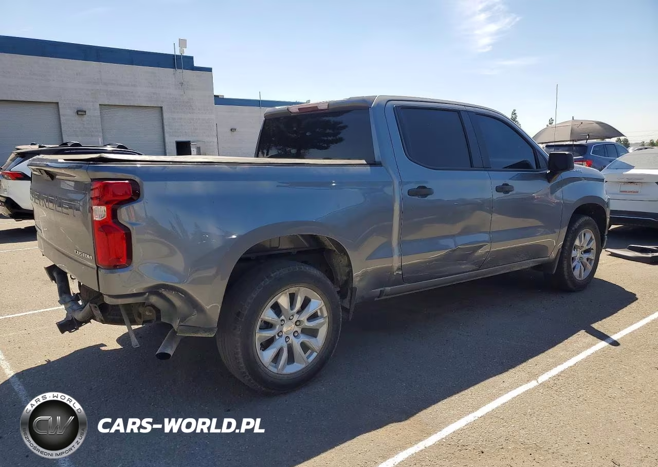 2021 Chevrolet Silverado C1500 Custom VIN:1GCPWBEK4MZ216275 - 3