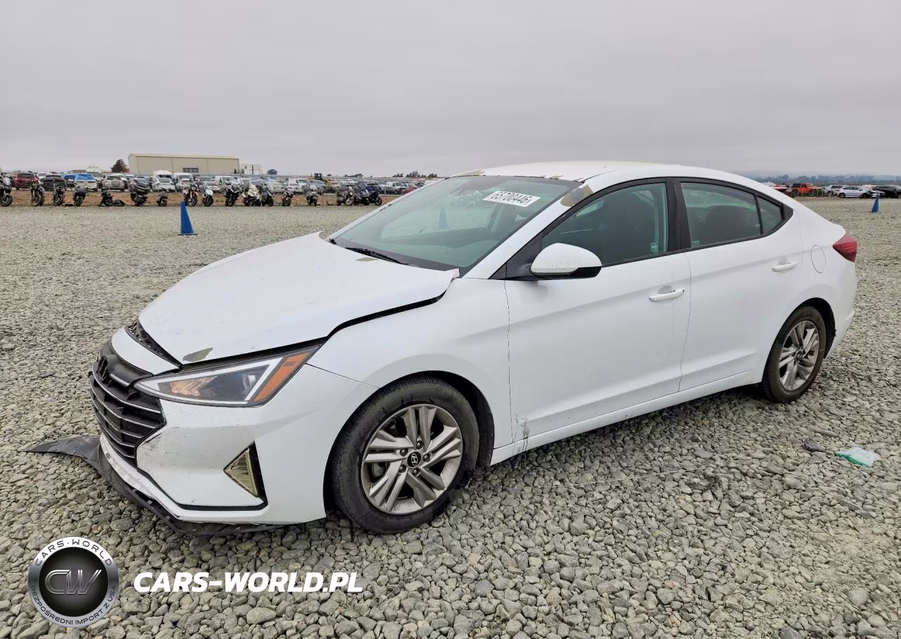 2019 Hyundai Elantra Sel VIN:5NPD84LF9KH428771 - 1