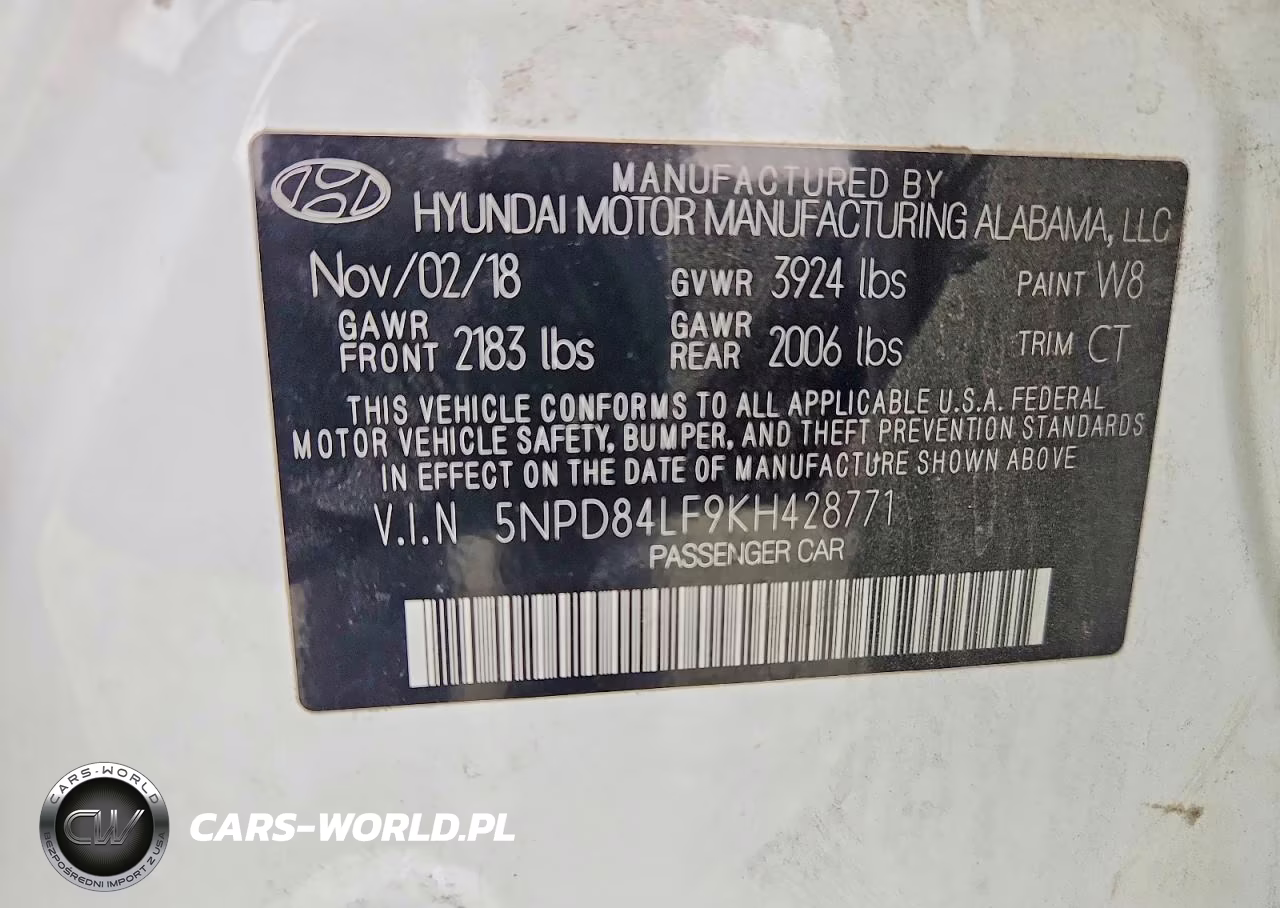 2019 Hyundai Elantra Sel VIN:5NPD84LF9KH428771 - 12