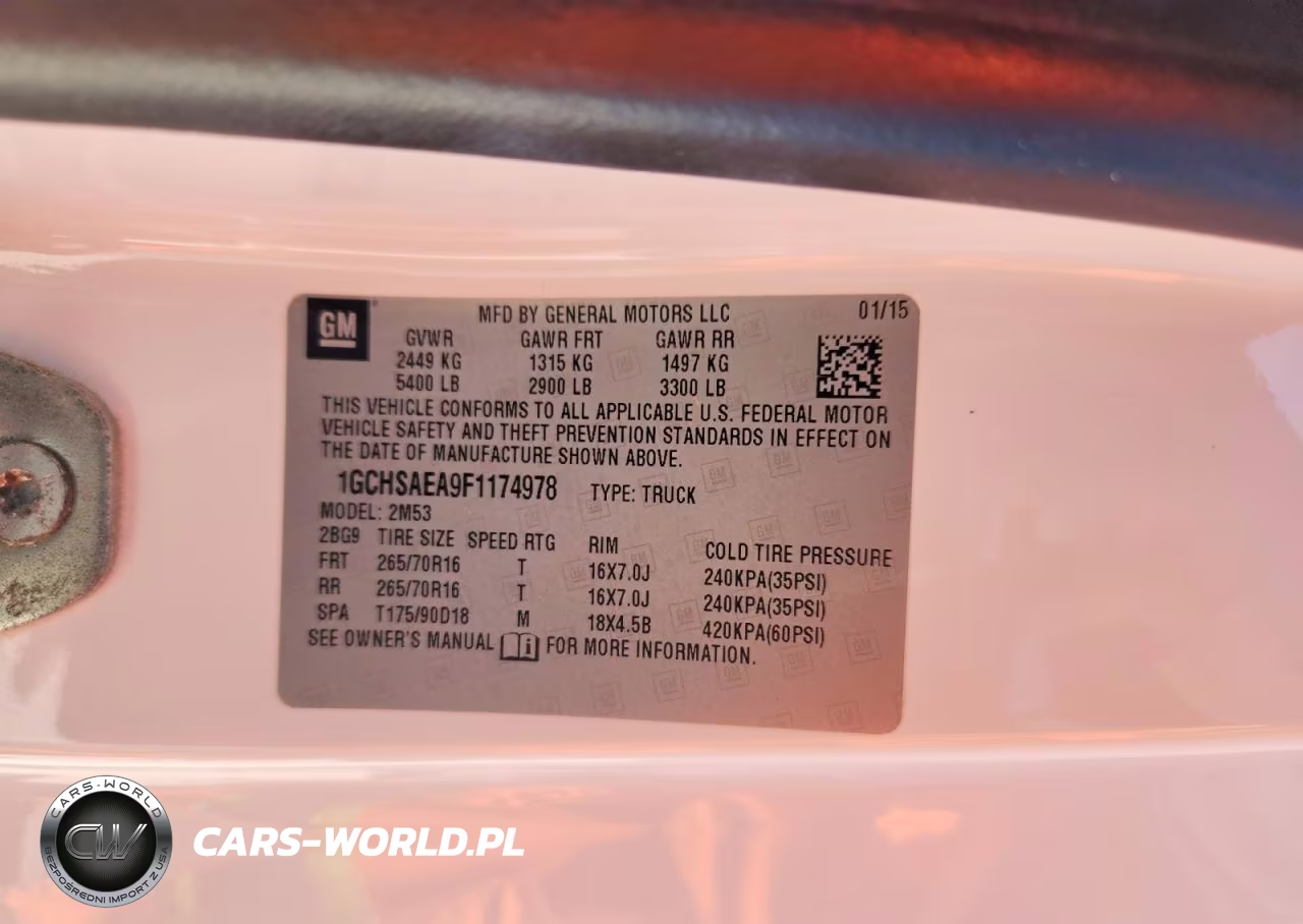 2015 Chevrolet Colorado VIN:1GCHSAEA9F1174978 - 12