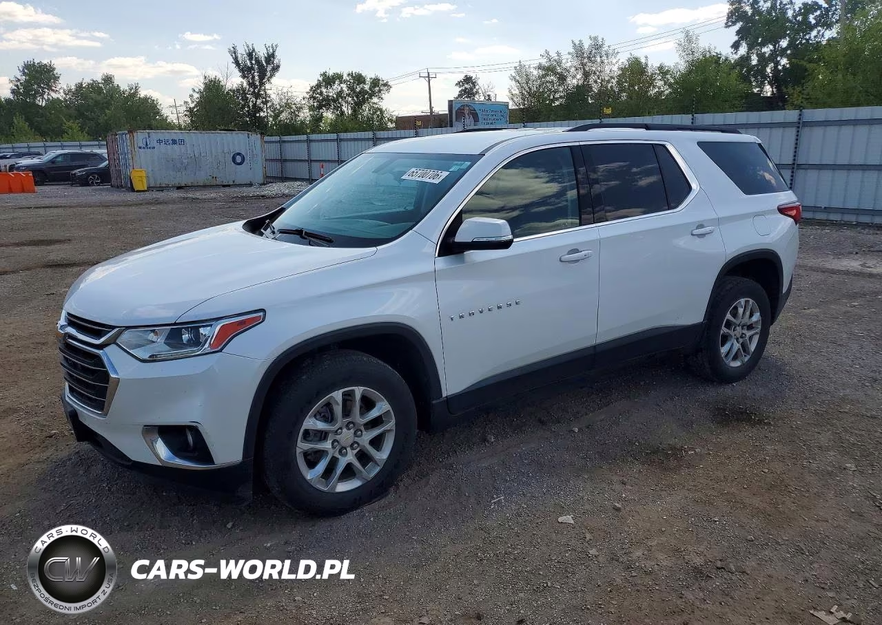 2021 Chevrolet Traverse Lt VIN:1GNEVGKW0MJ190195 - 1