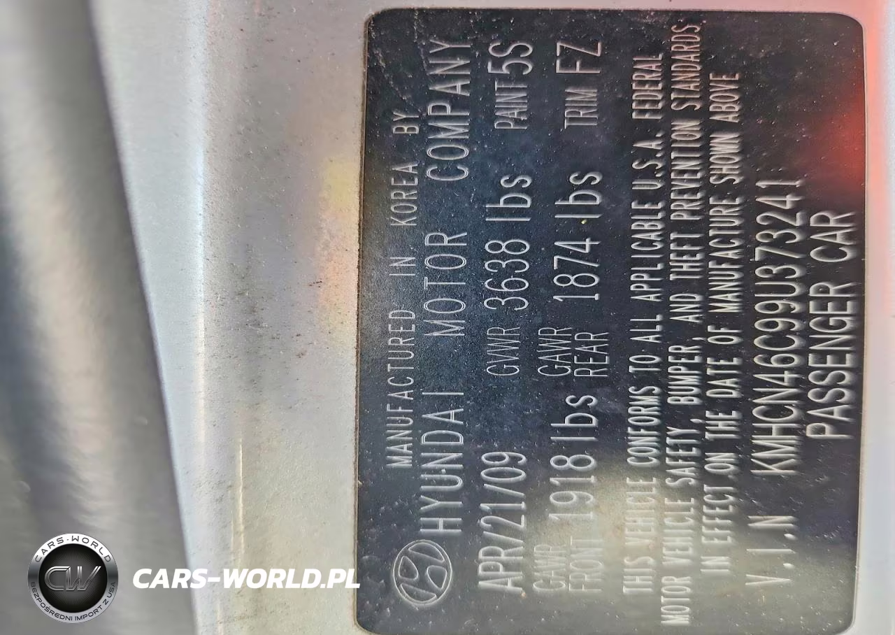 2009 Hyundai Accent Gls VIN:KMHCN46C99U373241 - 12