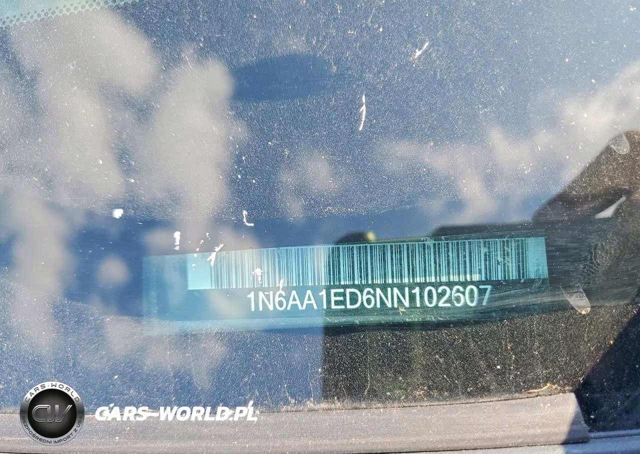 2022 Nissan Titan Sv VIN:1N6AA1ED6NN102607 - 12