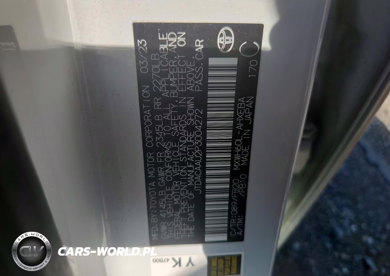 2023 Toyota Prius Le VIN:JTDACAAU2P3004272 - 13