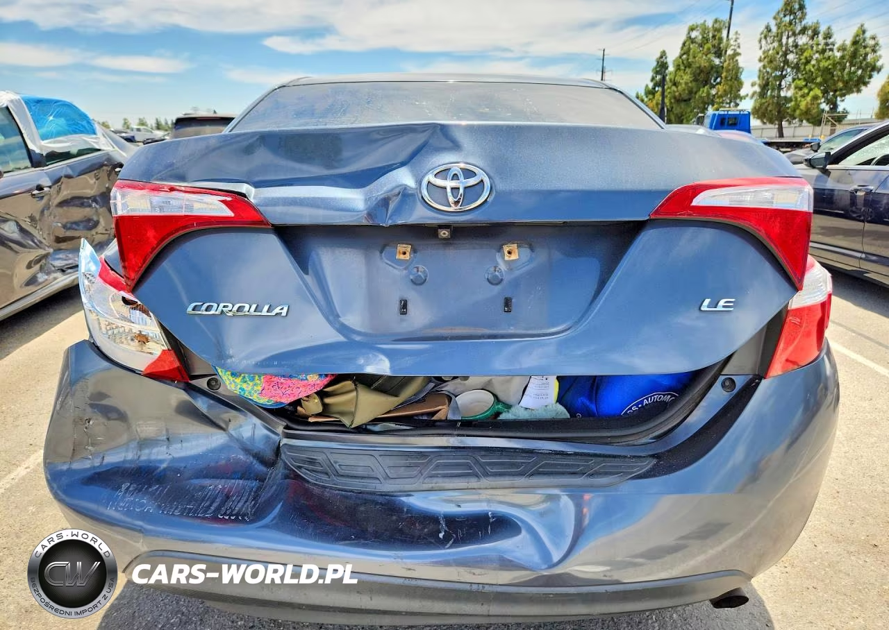 2015 Toyota Corolla Le Plus VIN:2T1BURHE4FC324813 - 6