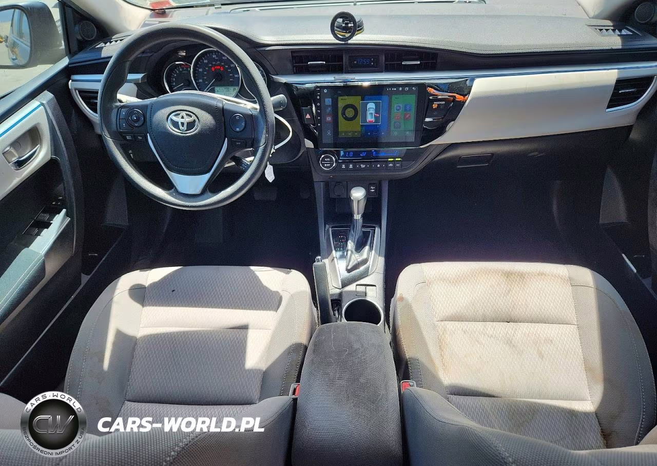 2015 Toyota Corolla Le Plus VIN:2T1BURHE4FC324813 - 8