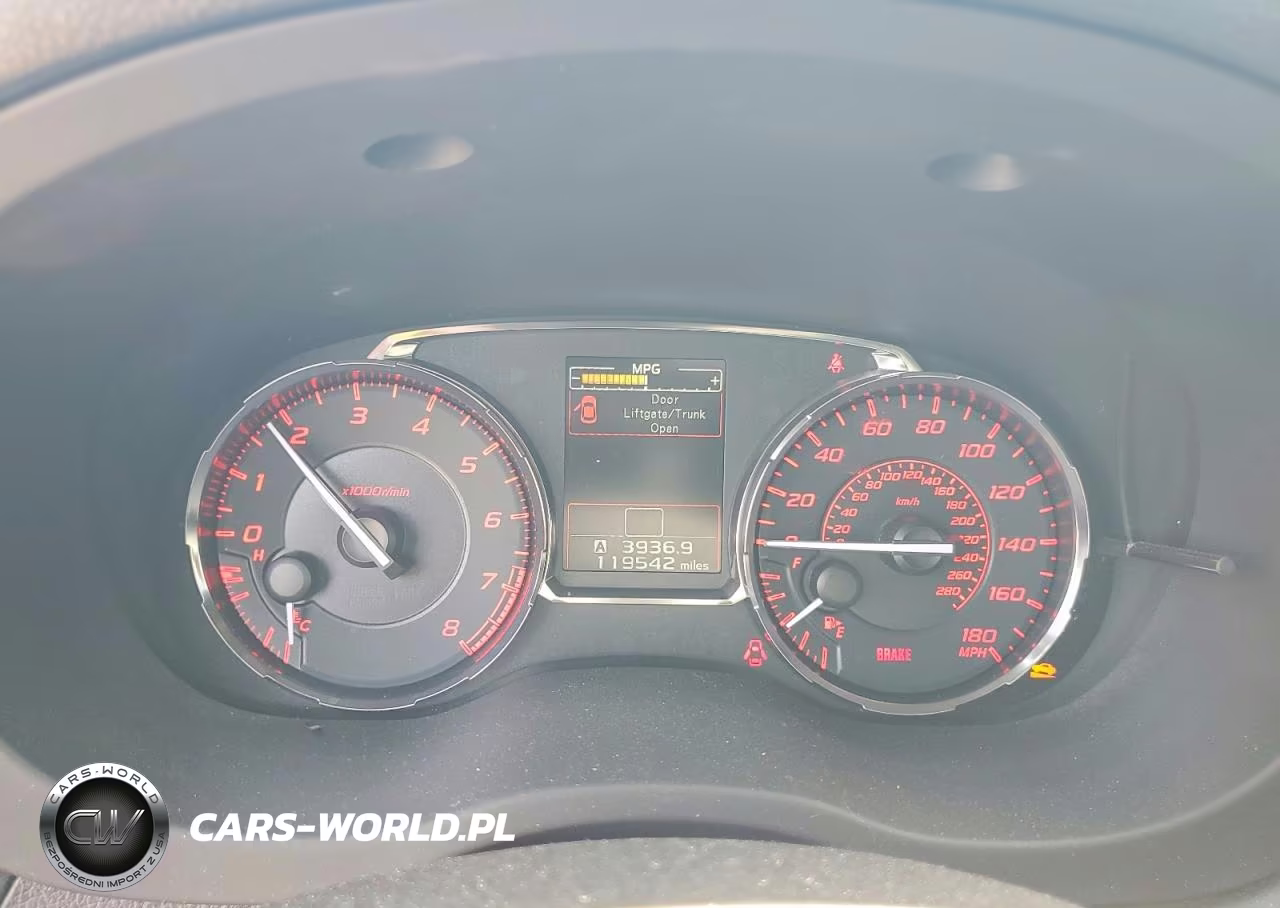 2016 Subaru Wrx Limited VIN:JF1VA1J62G9817350 - 9