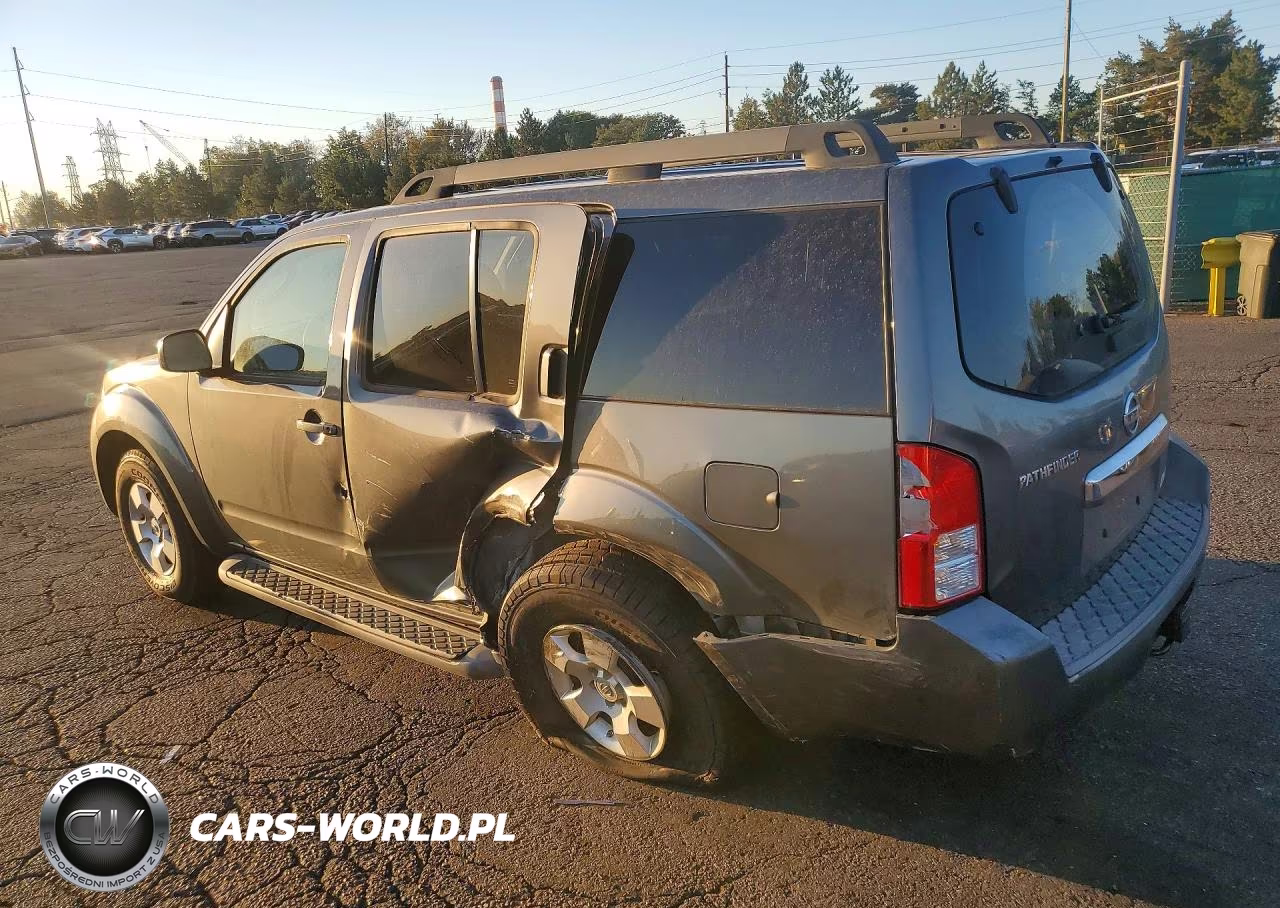 2008 Nissan Pathfinder S VIN:5N1AR18B48C633872 - 2