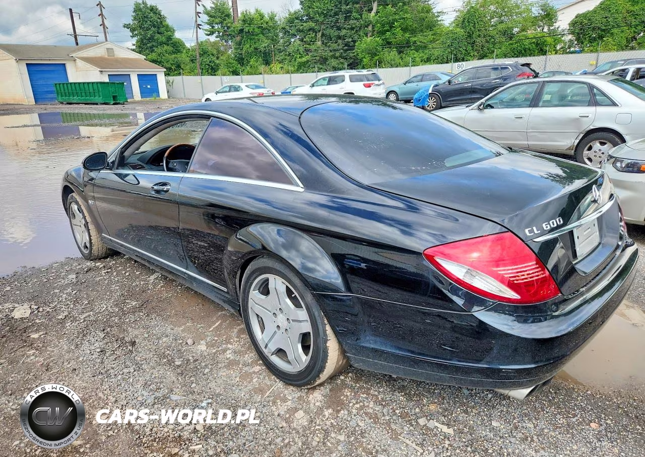 2008 Mercedes-Benz Cl 600 VIN:WDDEJ76X78A015042 - 2