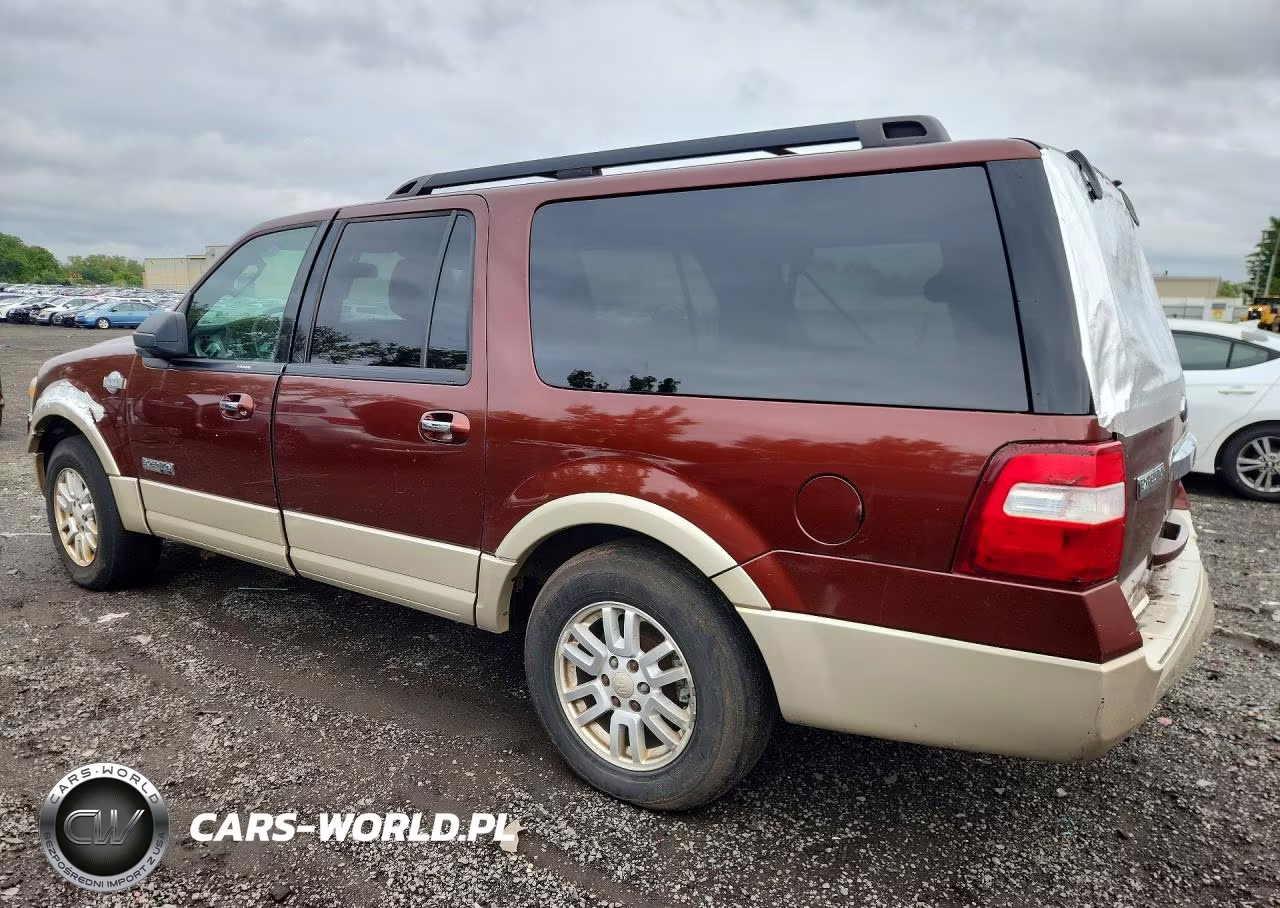 2008 Ford Expedition El Eddie Bauer VIN:1FMFK18588LA67252 - 2