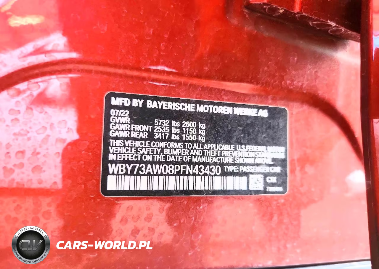 2023 BMW I4 Edrive 40 VIN:WBY73AW08PFN43430 - 13