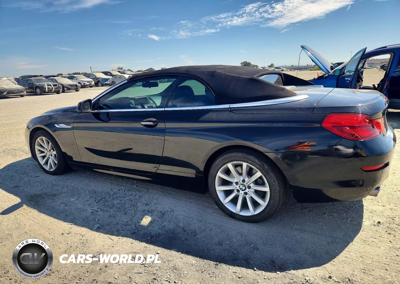 2014 BMW 640I VIN:WBALW7C57ED595955 - 2