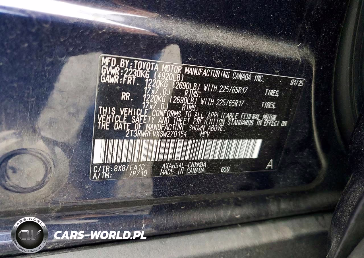 2025 Toyota Rav4 Hybrid Xle VIN:2T3RWRFVXSW270154 - 13