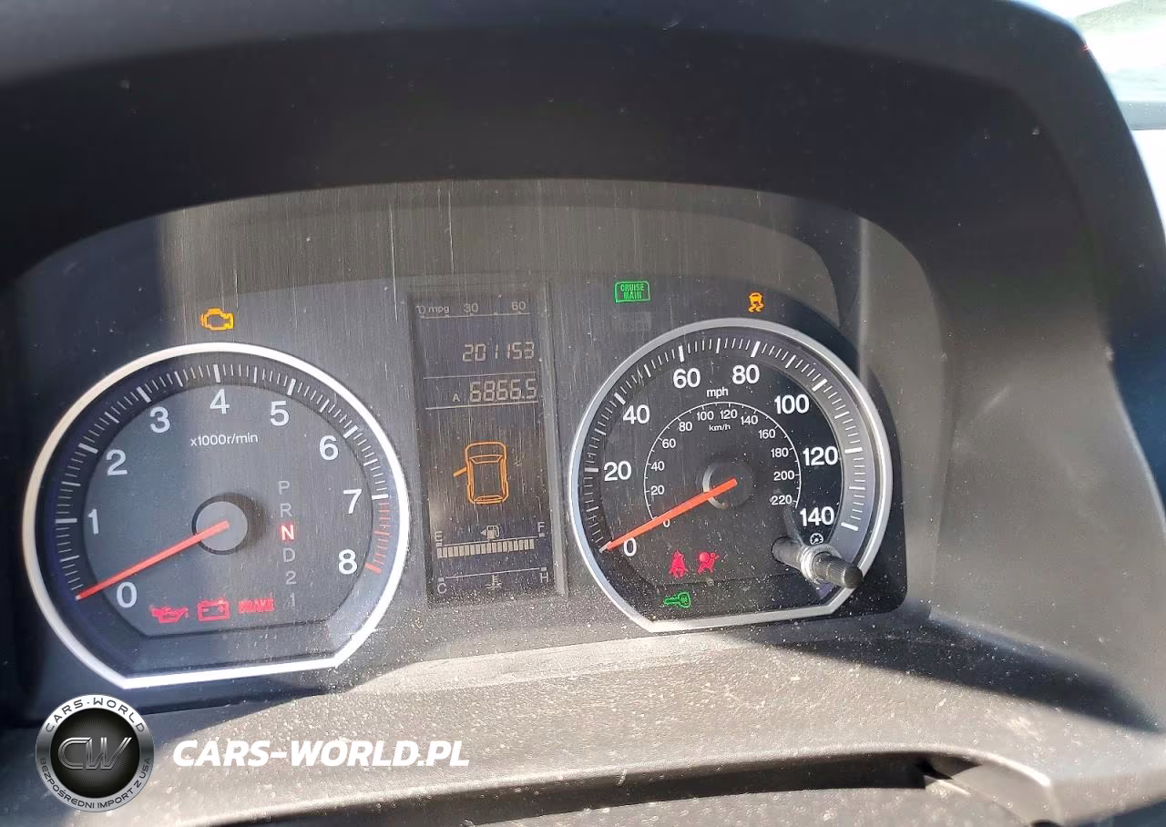 2011 Honda Cr-V Lx VIN:5J6RE3H37BL017477 - 9