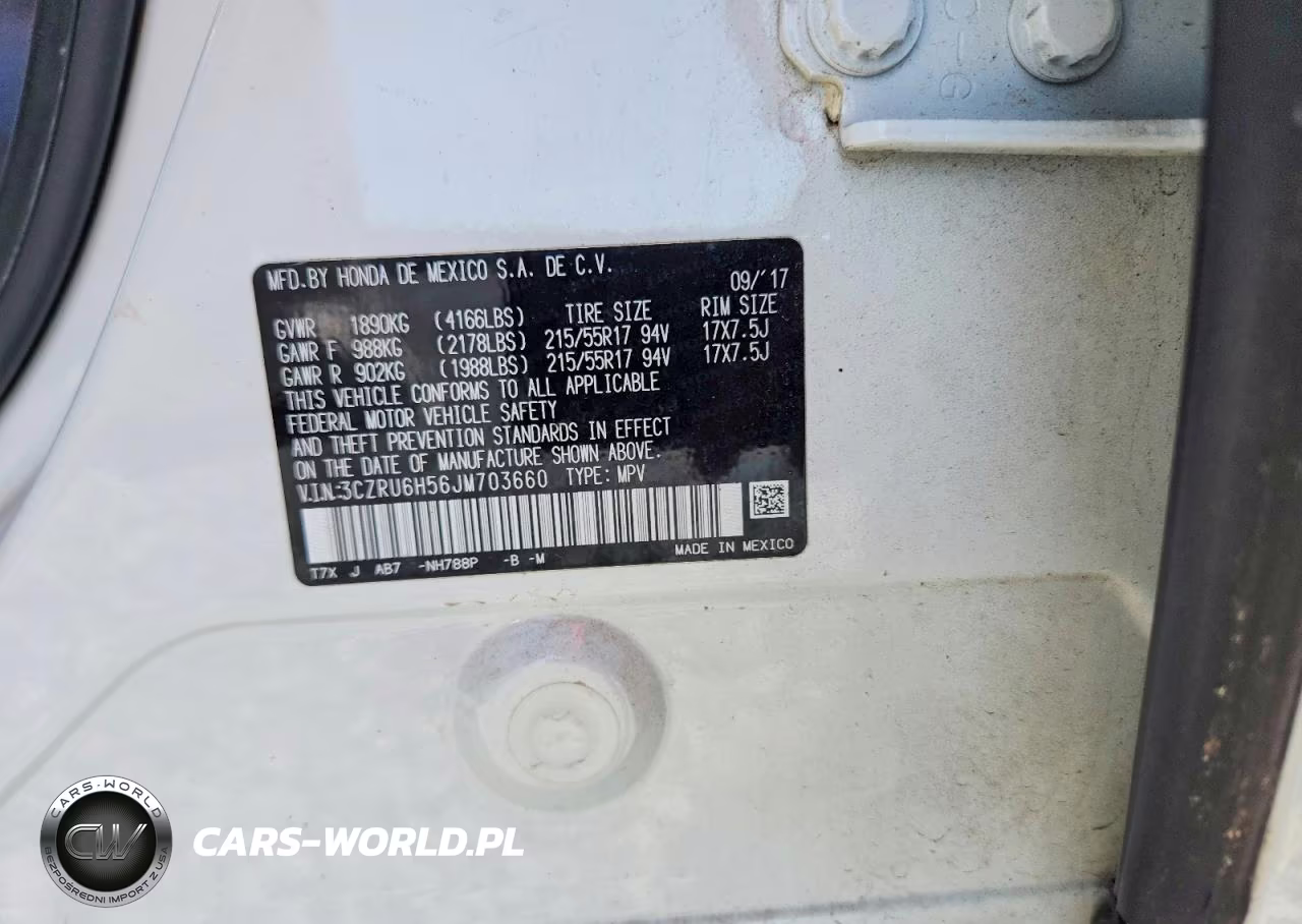2018 Honda Hr-V Ex VIN:3CZRU6H56JM703660 - 12