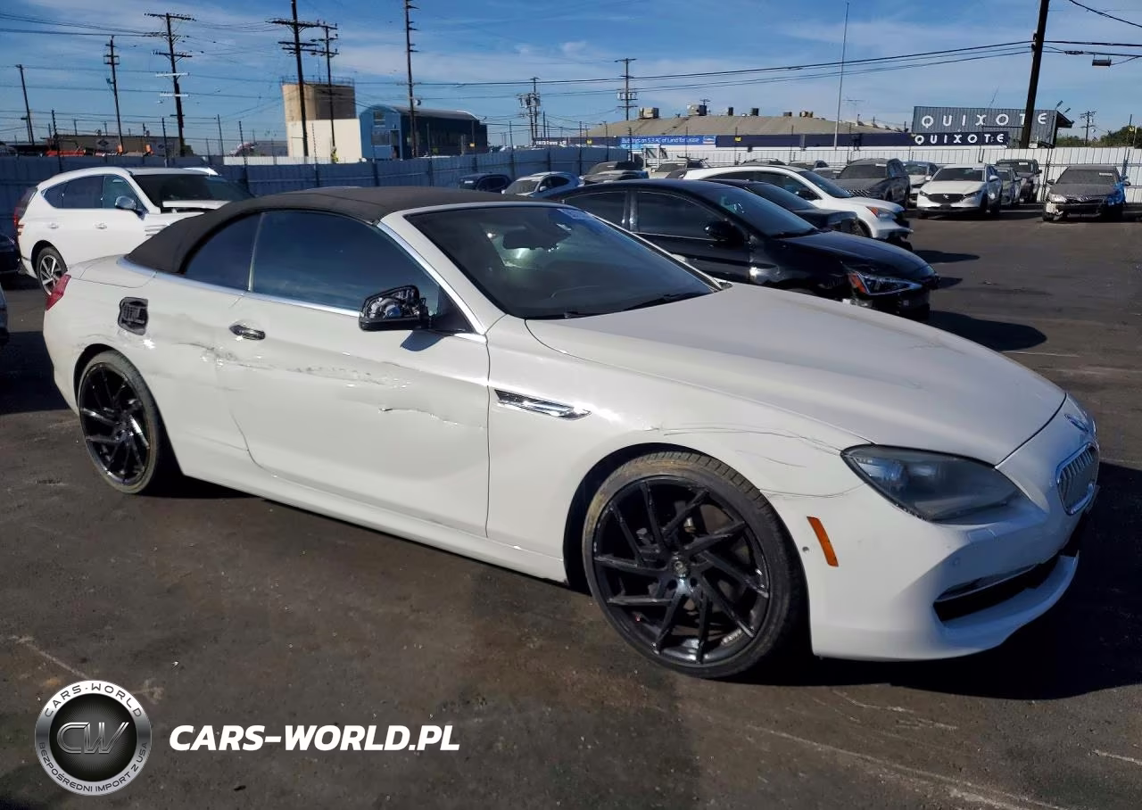 2012 BMW 650 I VIN:WBALZ3C54CDL70289 - 4
