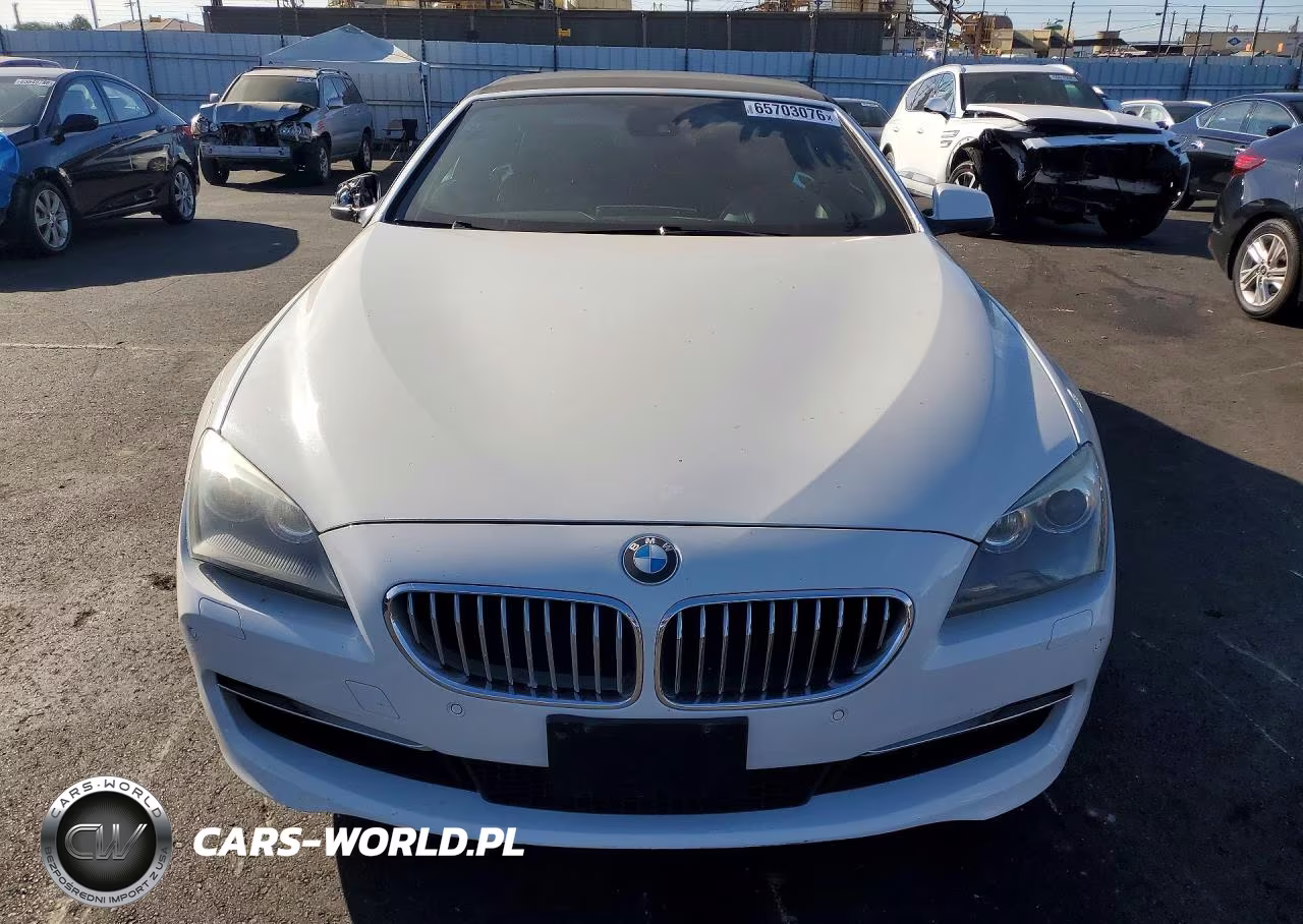 2012 BMW 650 I VIN:WBALZ3C54CDL70289 - 5