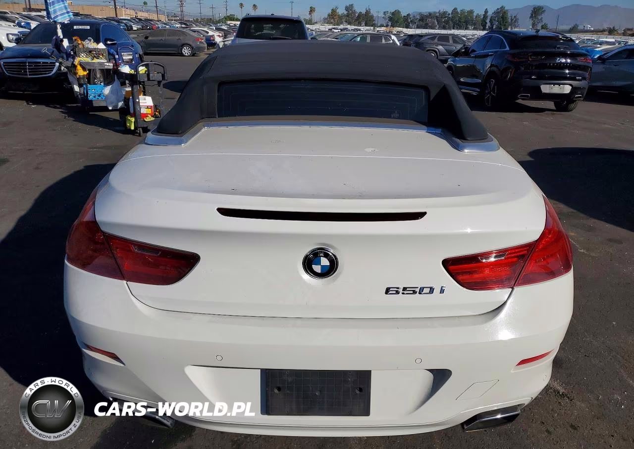 2012 BMW 650 I VIN:WBALZ3C54CDL70289 - 6