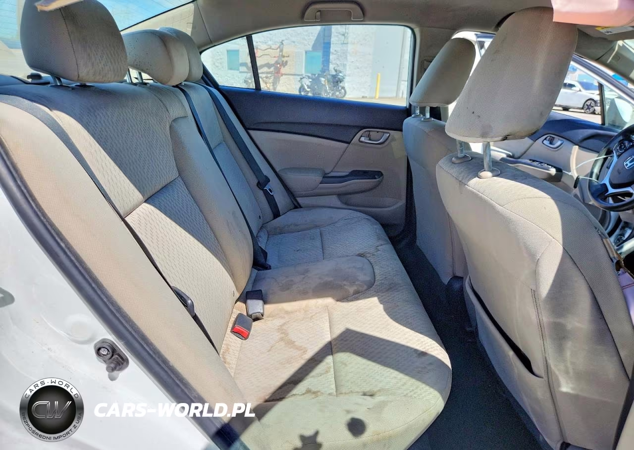 2015 Honda Civic Lx VIN:19XFB2F55FE704486 - 10
