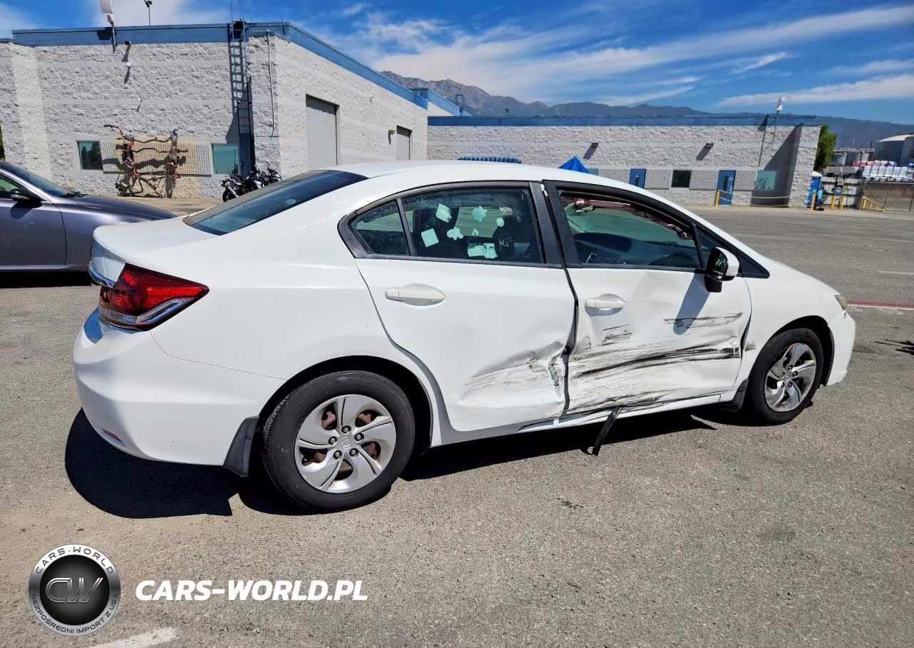 2015 Honda Civic Lx VIN:19XFB2F55FE704486 - 3