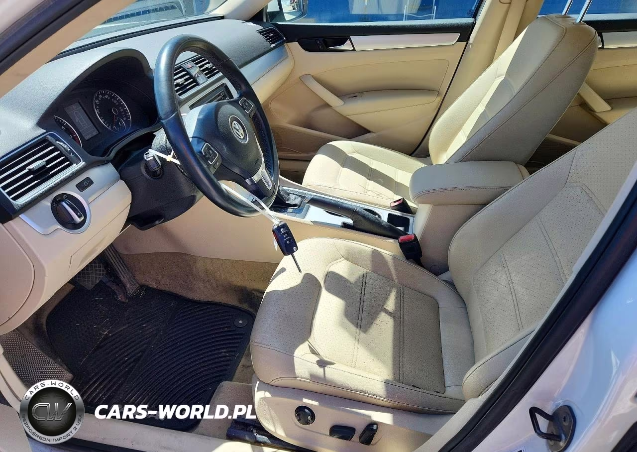 2013 Volkswagen Passat Se VIN:1VWBH7A31DC127005 - 7
