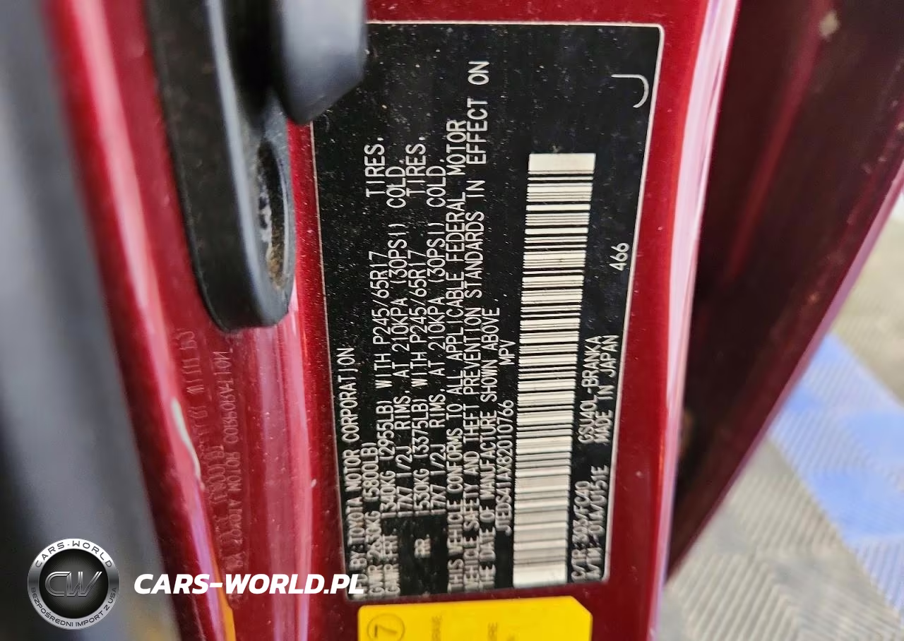 2008 Toyota Highlander Base VIN:JTEDS41AX82010766 - 13