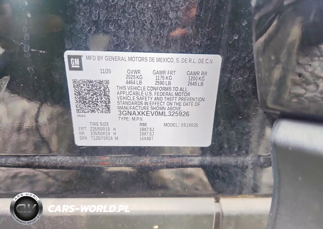 2021 Chevrolet Equinox Lt VIN:3GNAXKEV0ML325926 - 12