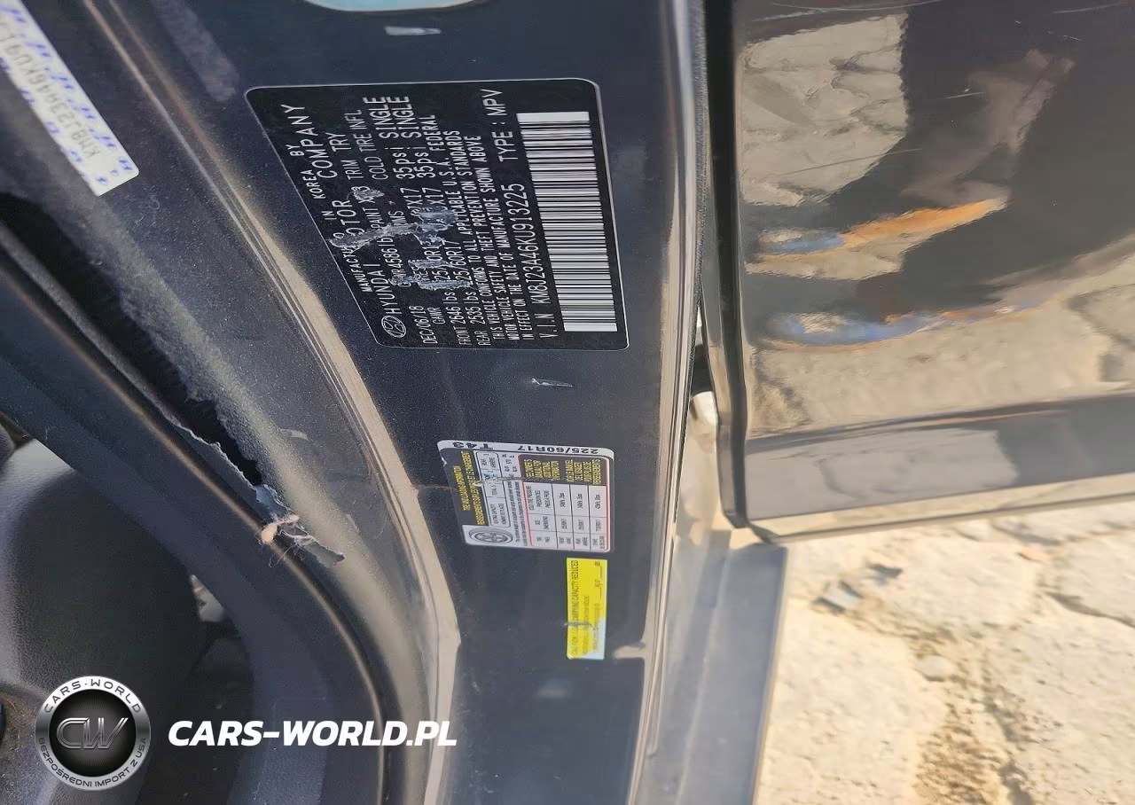 2019 Hyundai Tucson Se VIN:KM8J23A46KU913225 - 13