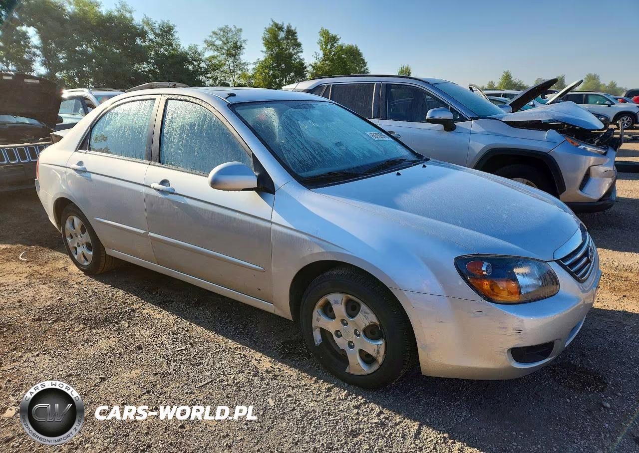 2009 Kia Spectra Lx VIN:KNAFE221895645943 - 4