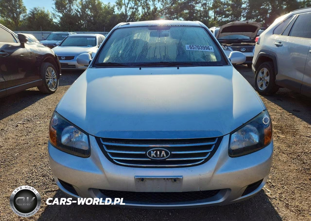 2009 Kia Spectra Lx VIN:KNAFE221895645943 - 5