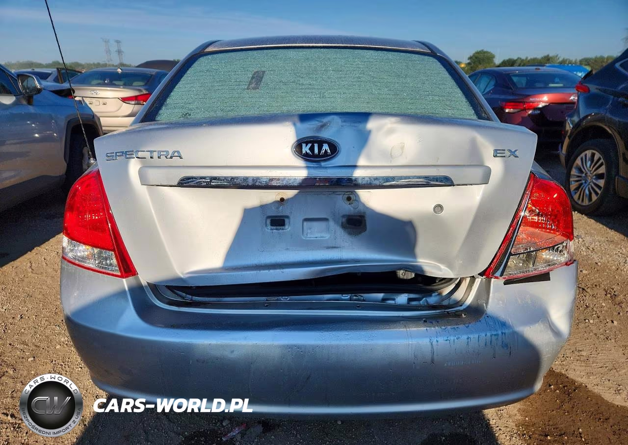 2009 Kia Spectra Lx VIN:KNAFE221895645943 - 6