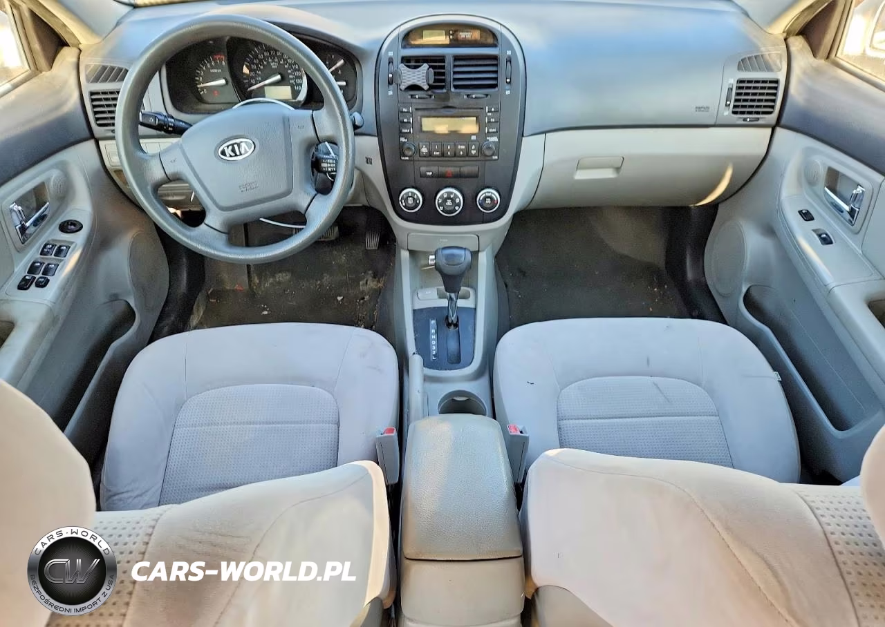 2009 Kia Spectra Lx VIN:KNAFE221895645943 - 8