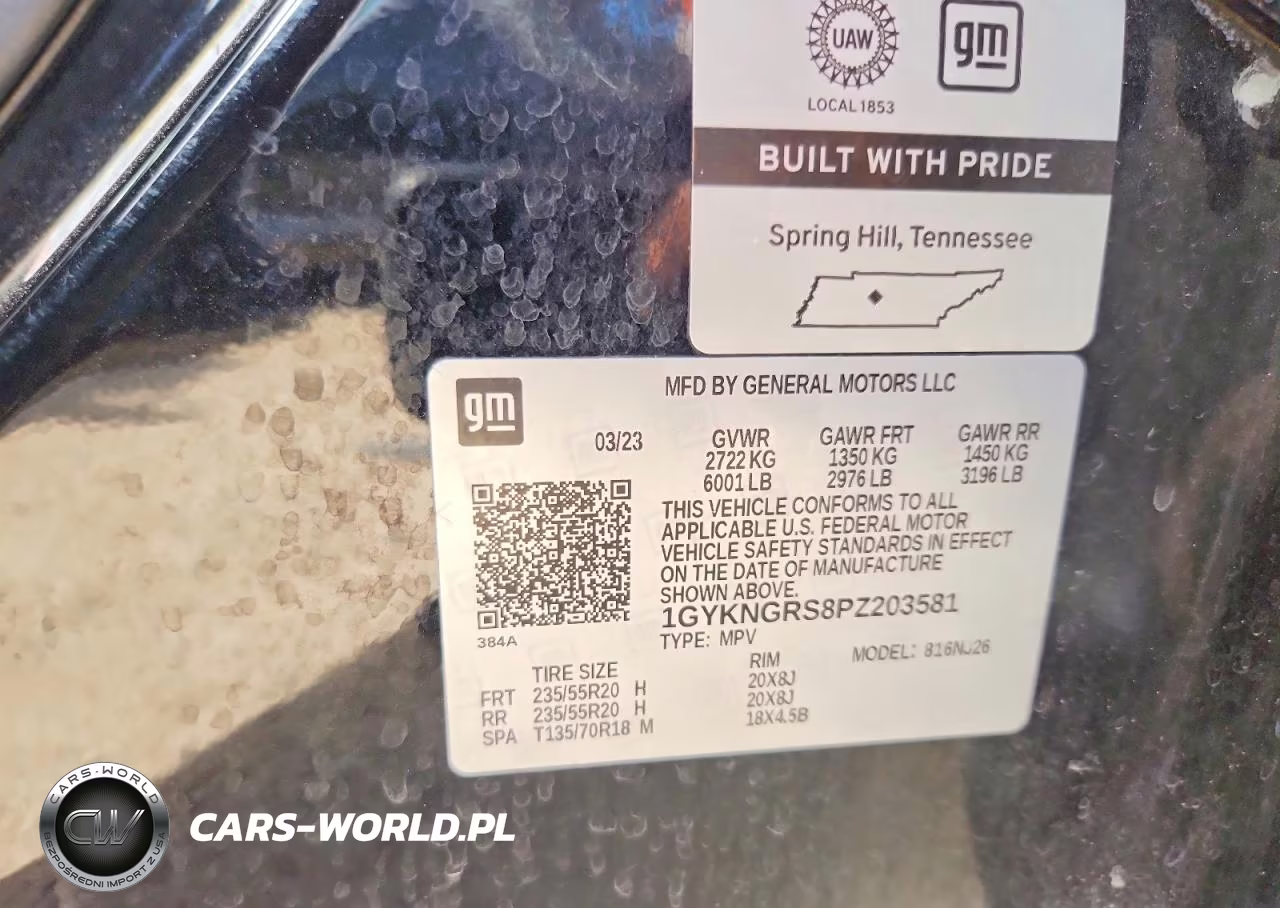 2023 Cadillac Xt5 Sport VIN:1GYKNGRS8PZ203581 - 12