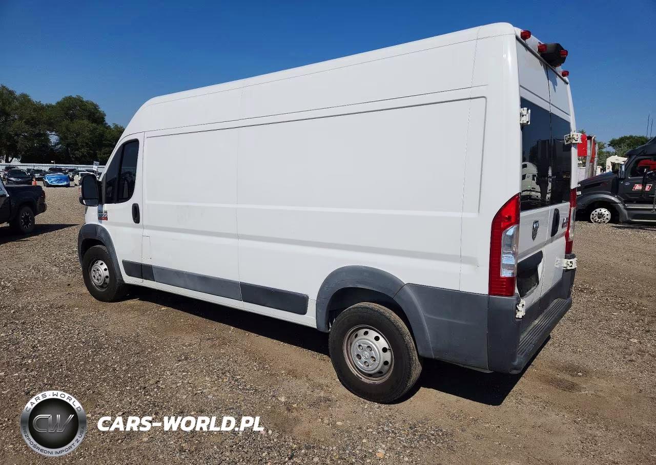 2014 Ram Promaster 3500 Delivery Van VIN:3C6URVHG4EE114160 - 2