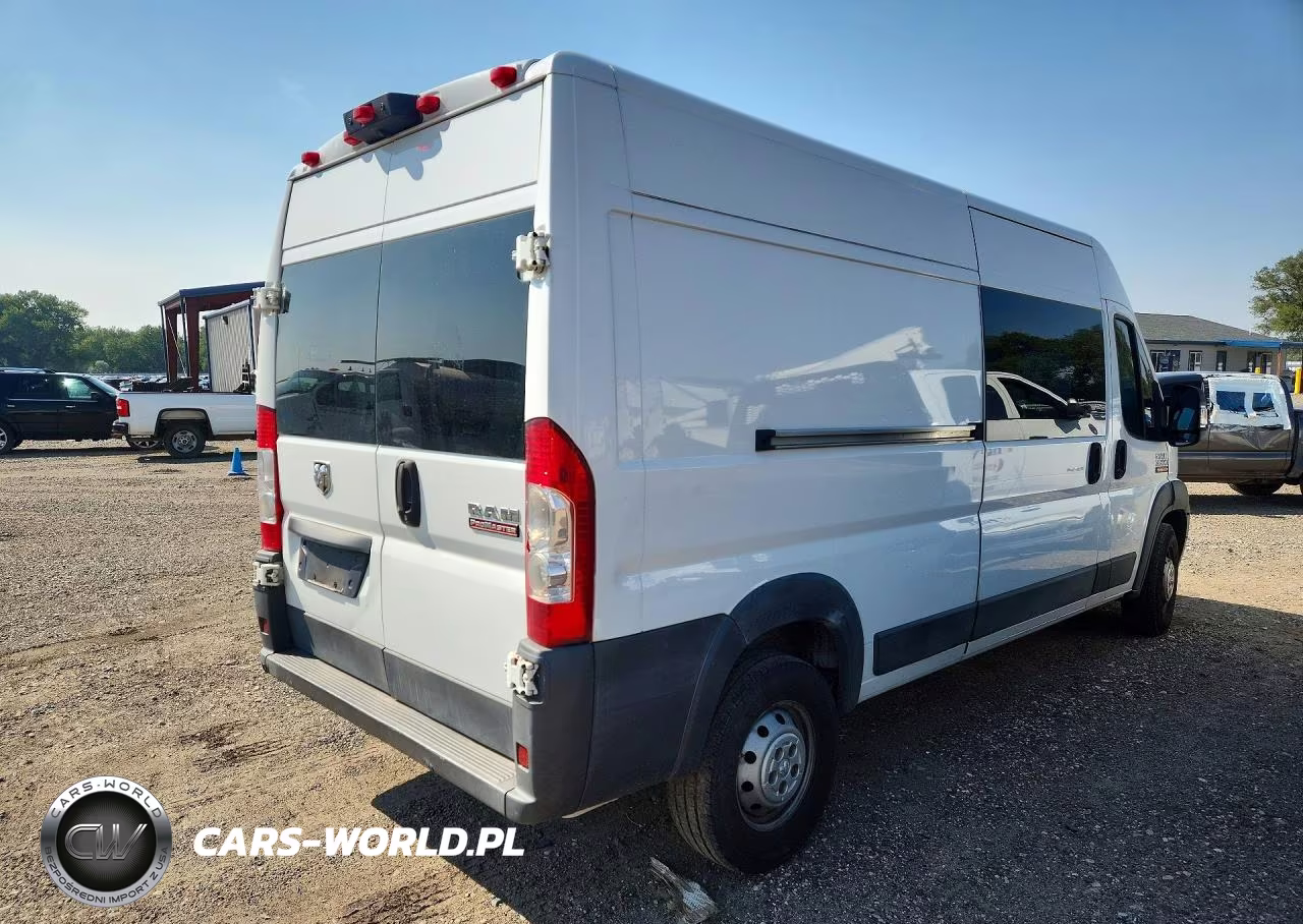 2014 Ram Promaster 3500 Delivery Van VIN:3C6URVHG4EE114160 - 3
