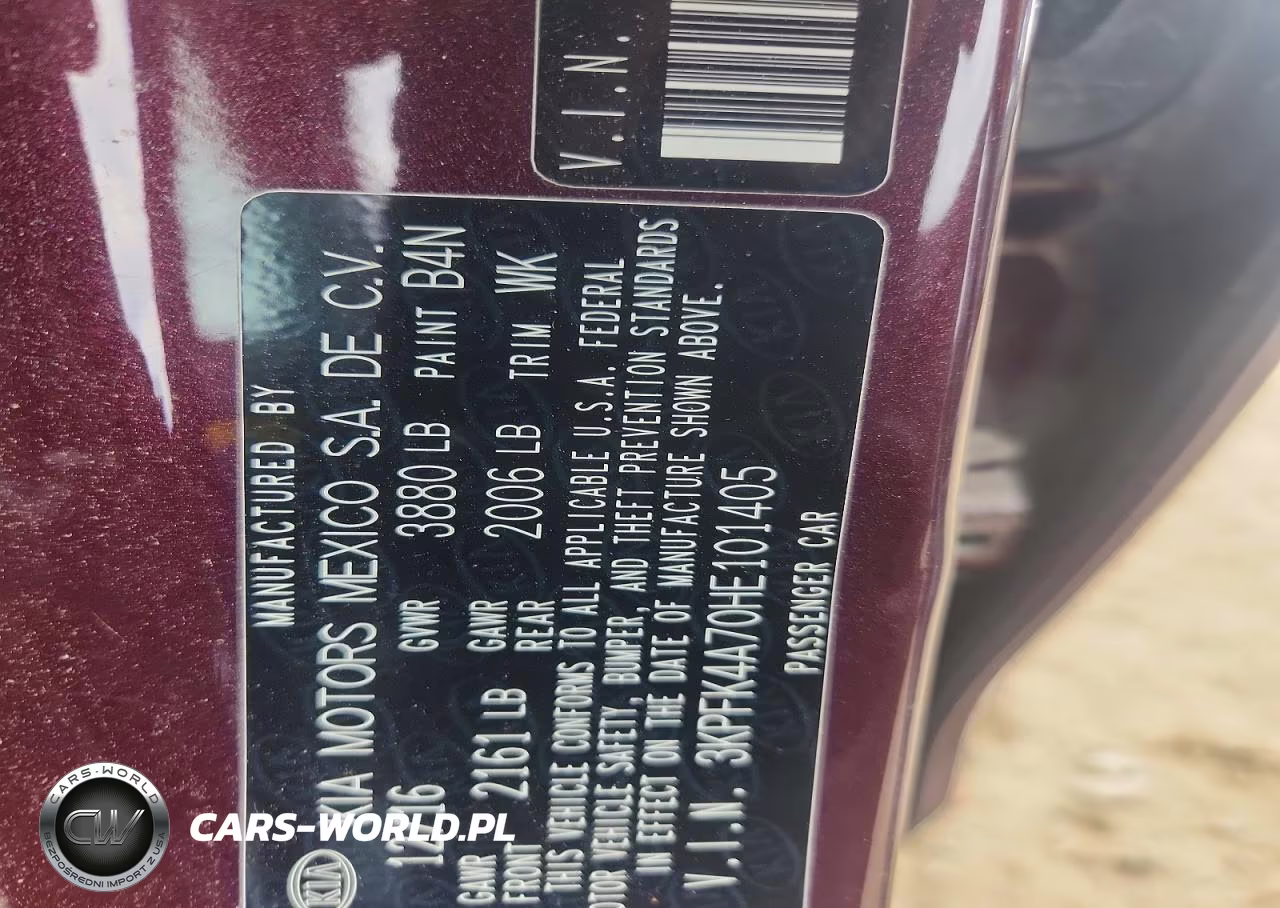 2017 Kia Forte Lx VIN:3KPFK4A70HE101405 - 12