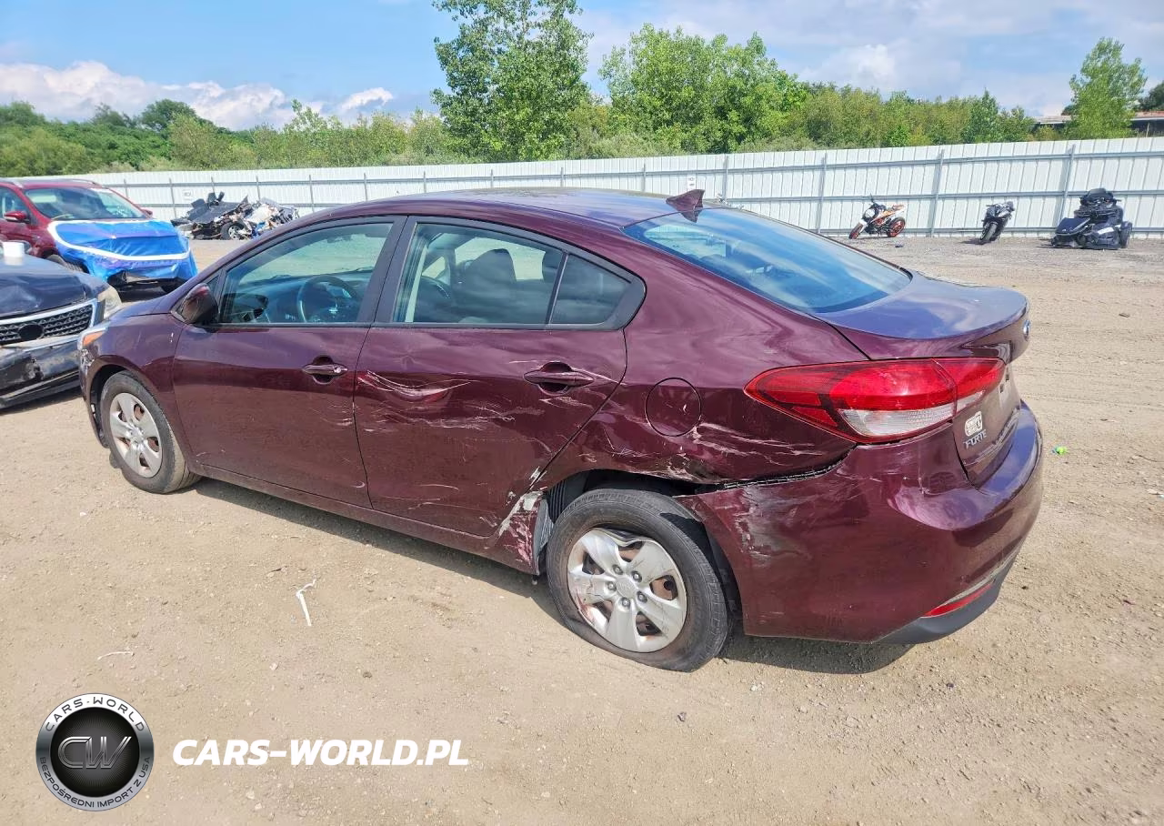 2017 Kia Forte Lx VIN:3KPFK4A70HE101405 - 2