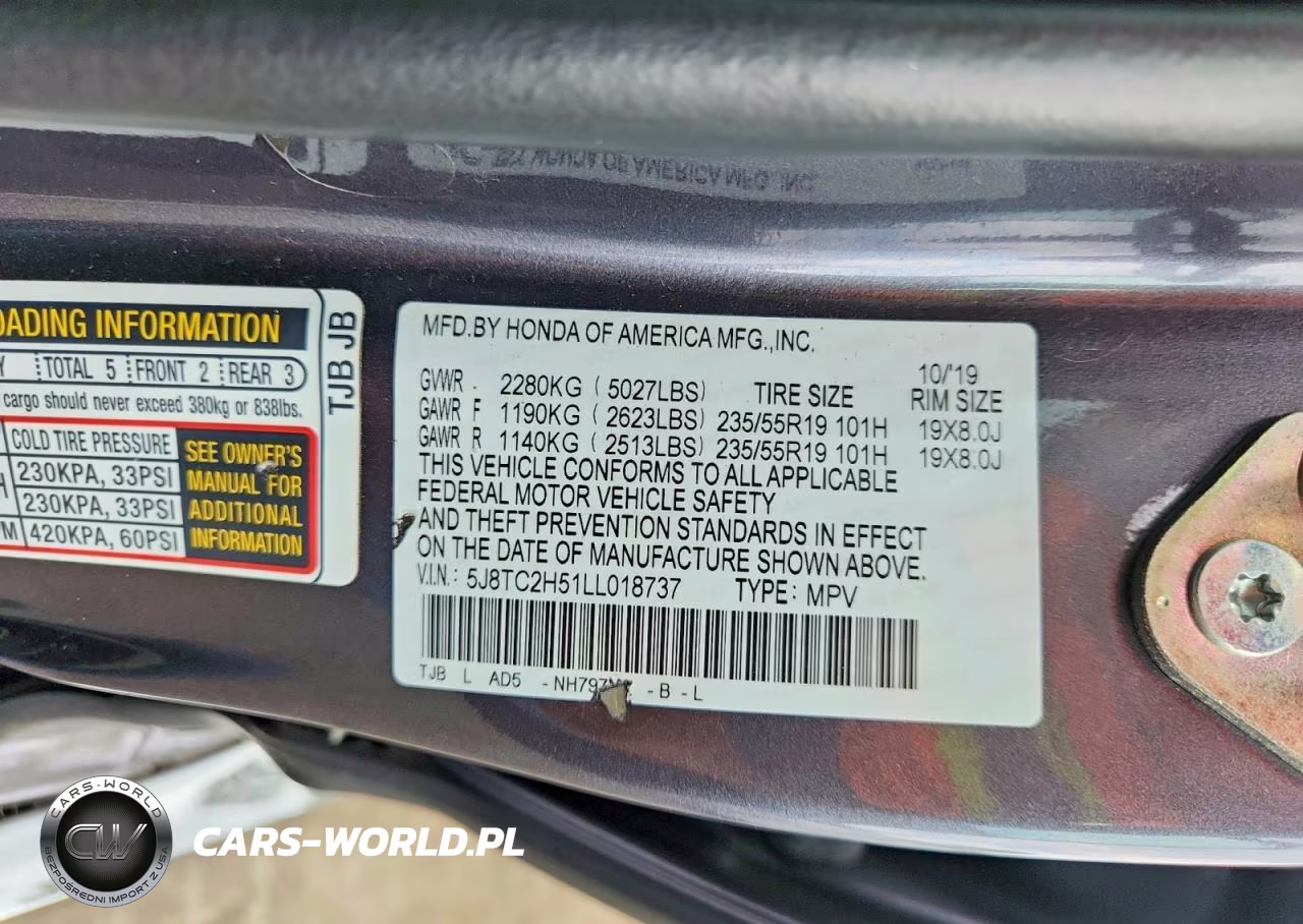 2020 Acura Rdx Technology VIN:5J8TC2H51LL018737 - 12