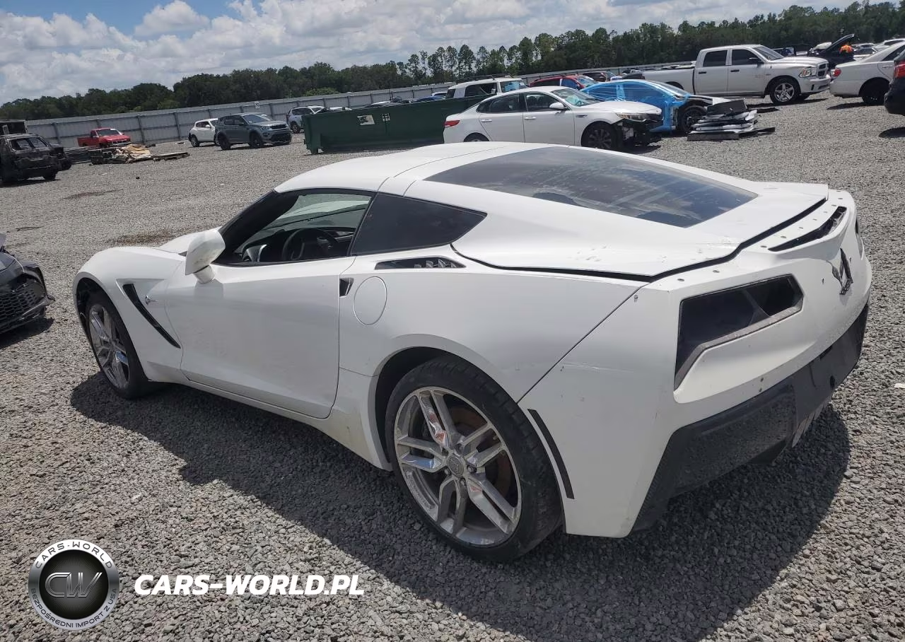 2015 Chevrolet Corvette Stingray Z51 2Lt VIN:1G1YK2D79F5118875 - 2
