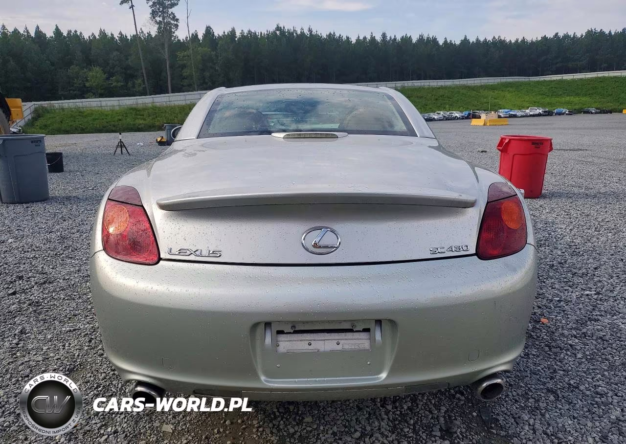 2002 Lexus Sc 430 VIN:JTHFN48Y920035036 - 6