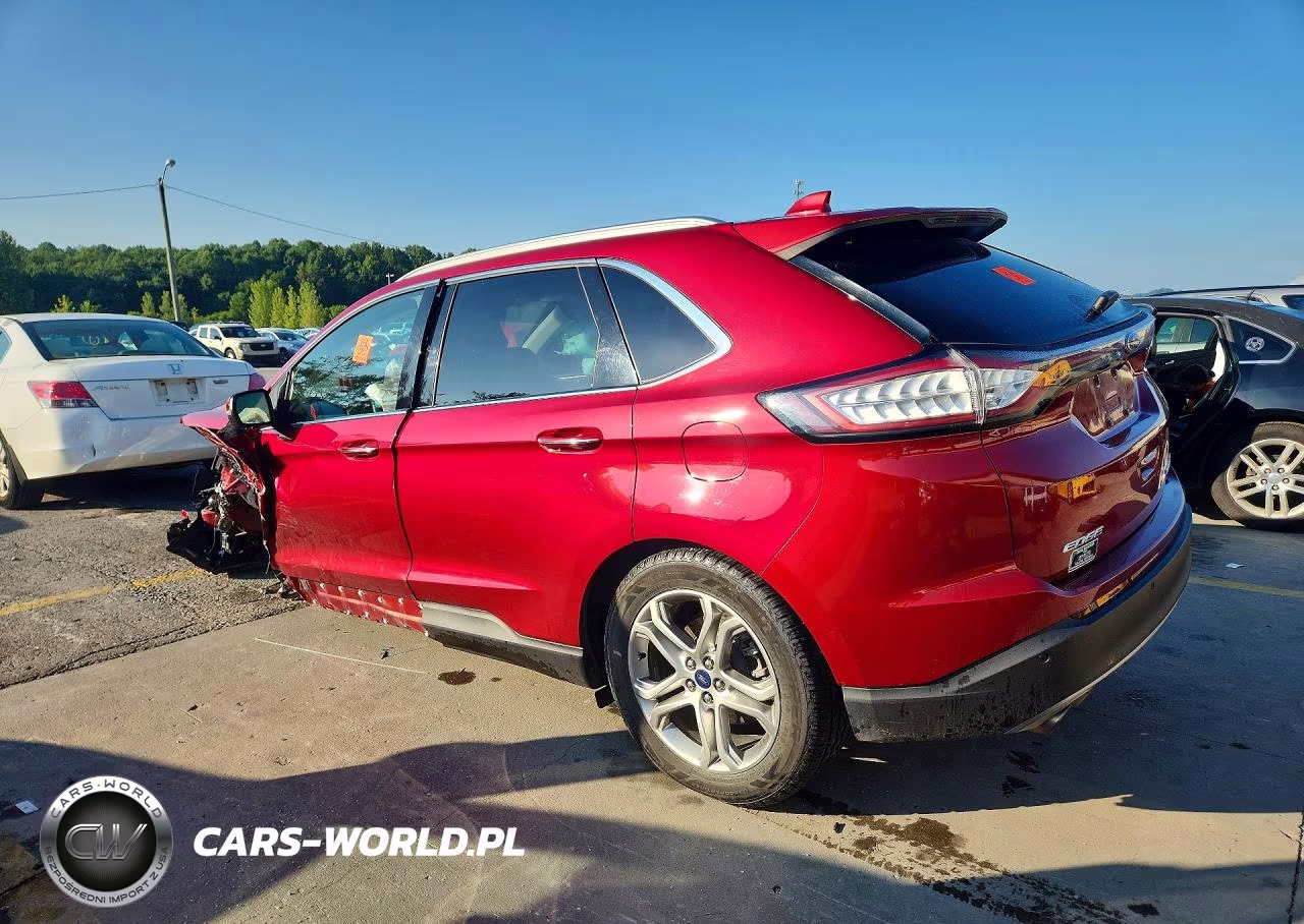 2016 Ford Edge Titanium VIN:2FMPK4K81GBB84677 - 2