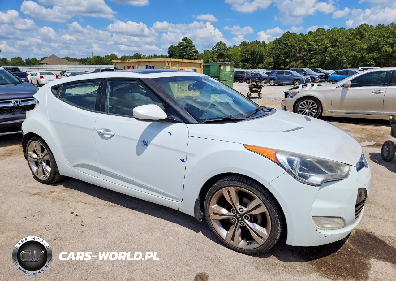 2013 Hyundai Veloster Base VIN:KMHTC6AD5DU149202 - 4