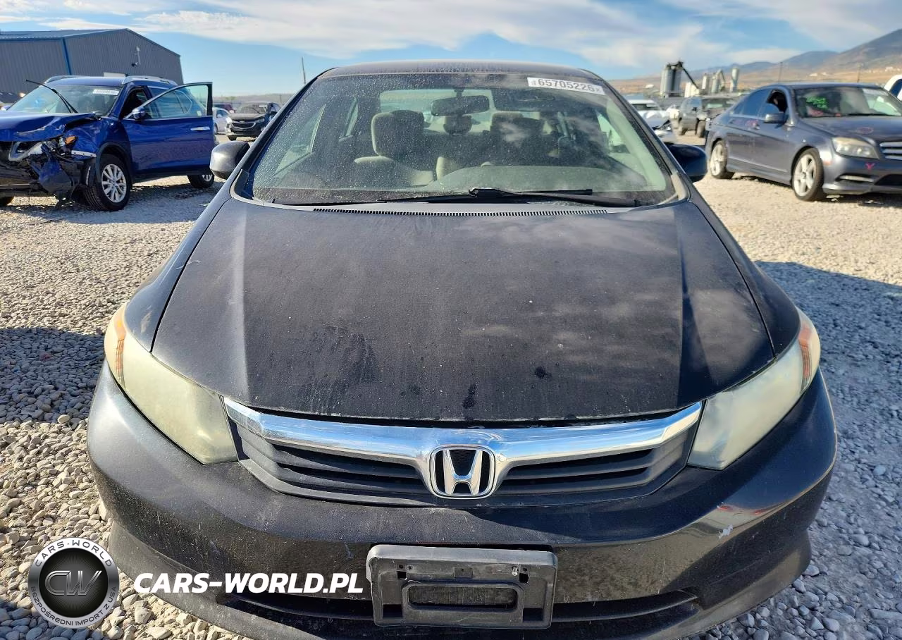 2012 Honda Civic Lx VIN:19XFB2F56CE387832 - 5